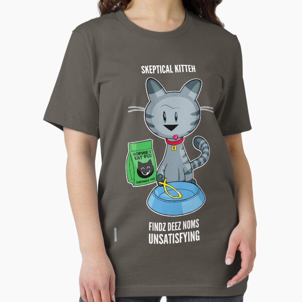 Skeptical Kitteh Doesn't Like Your Fish Essential T-Shirt