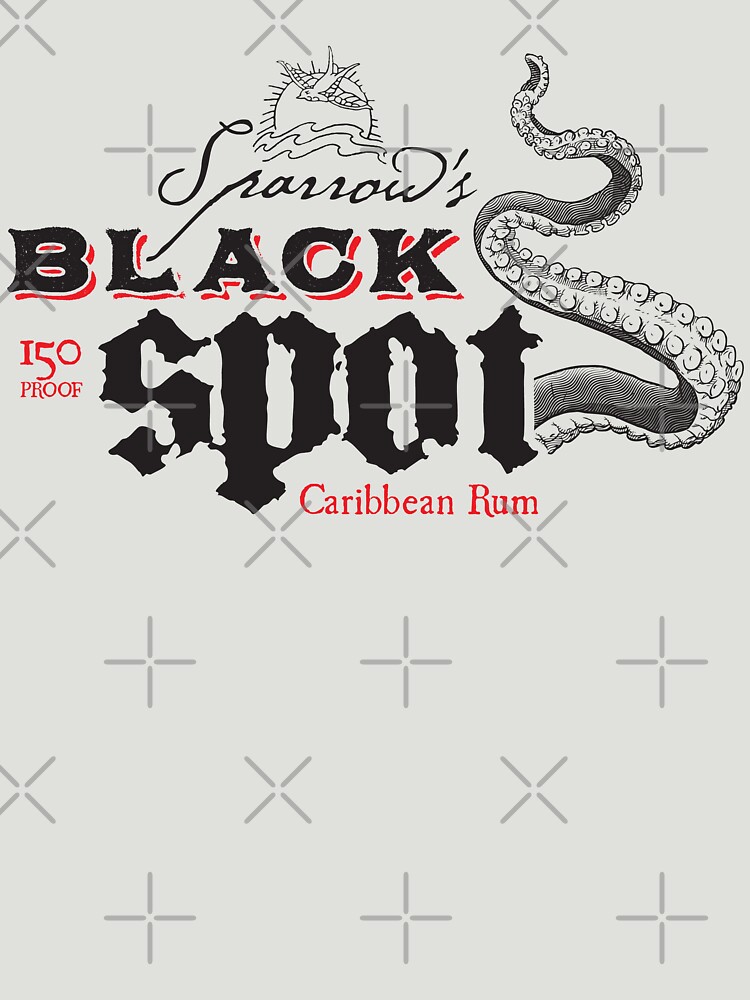 Sparrow's Black Spot Caribbean Rum by mannypdesign