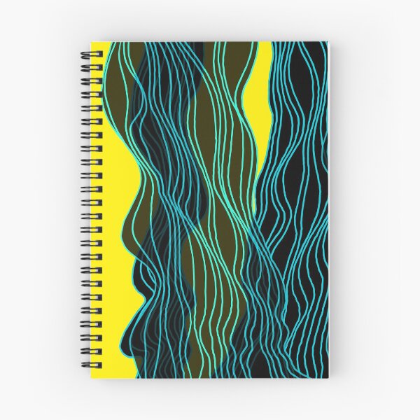 Item preview, Parallel Lines No.: 03. - Blue Lines on Yellow Board designed and sold by Istvan Ocztos.