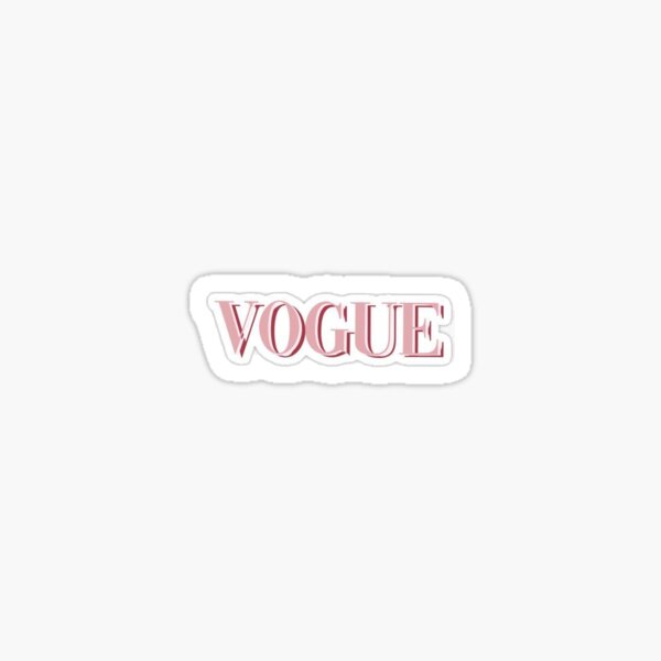 Autocollant Vogue Sticker