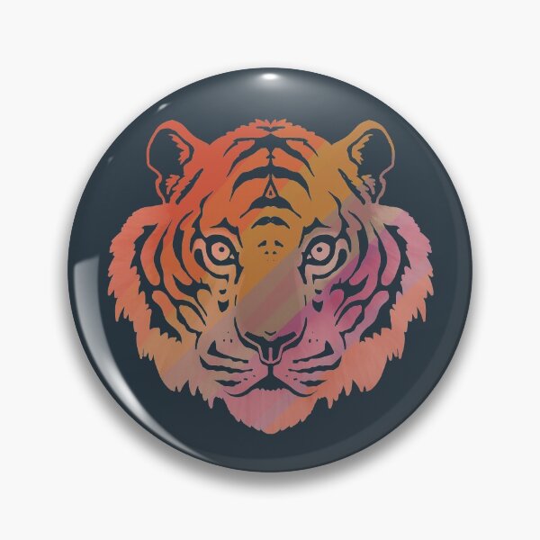 Item preview, Estampado de tigre arcoíris - LGBTQ designed and sold by tanimator.