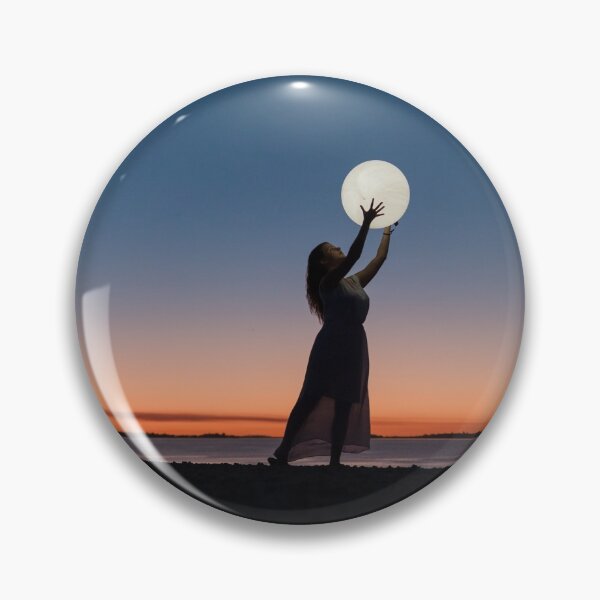 Item preview, Woman Holding The Moon designed and sold by hafid1984achbar.