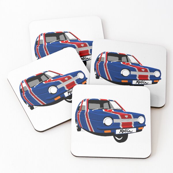Item preview, Reliant Robin Union Flag designed and sold by car2oonz.