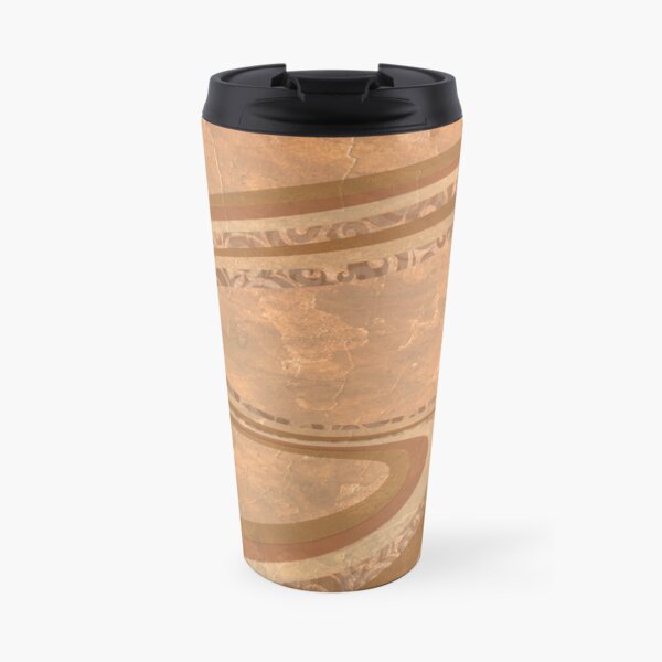 stripes path Travel Mug