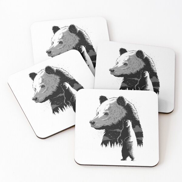 Item preview, Polar and brown bear designed and sold by albertocubatas.