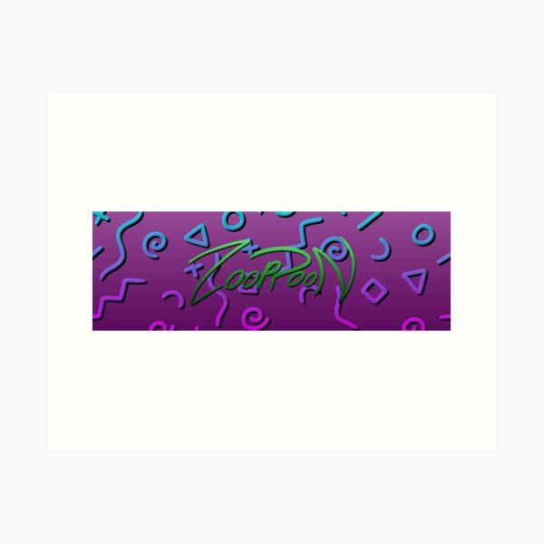 Zooptoon Logo Art Print