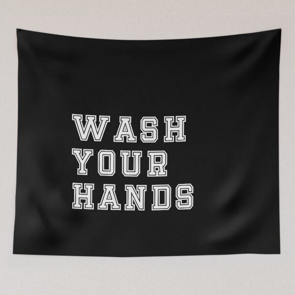 Item preview, wash your hands designed and sold by gingerlouls.