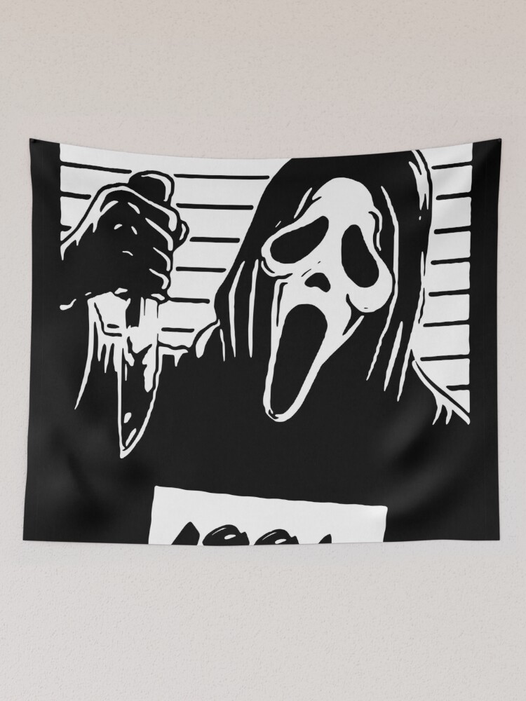 Ghostface Scream Tapestries for Sale
