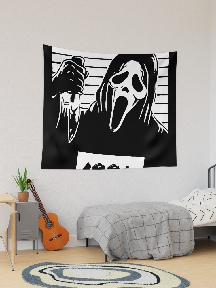 Ghostface Scream Tapestries for Sale