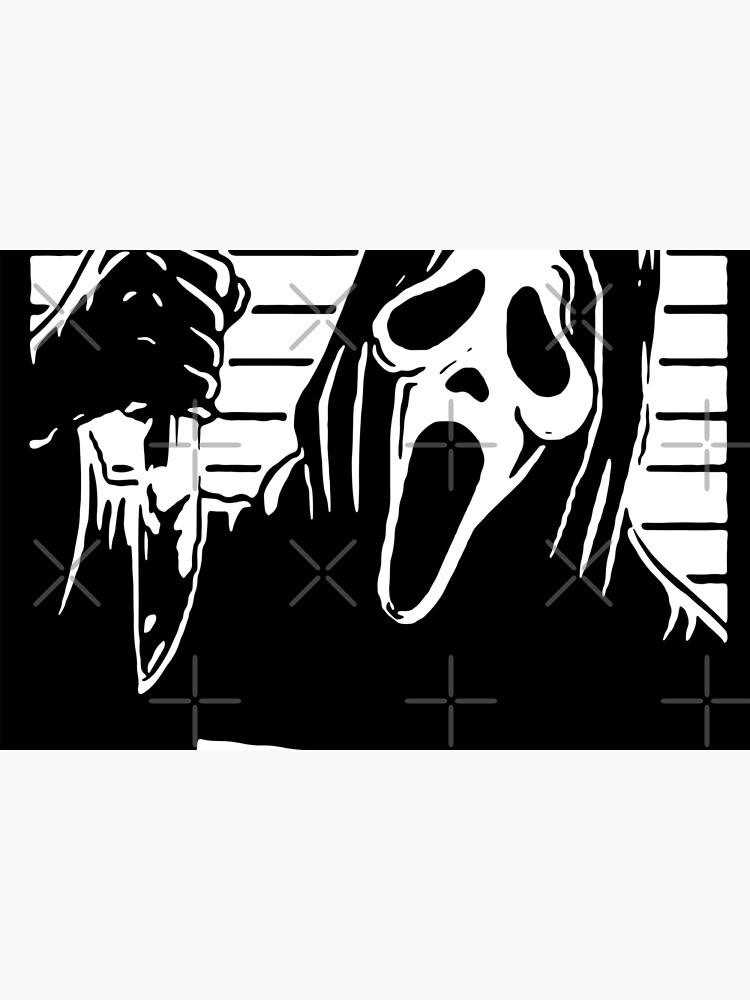 Ghost face horror movie by SyanArt