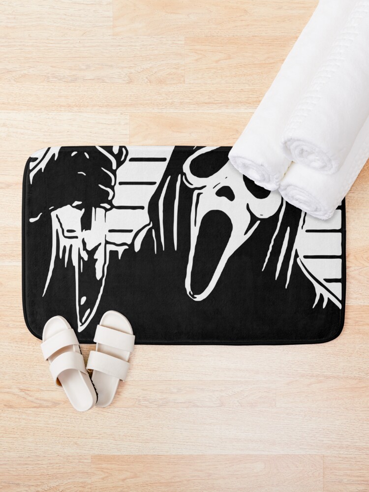 Alternate view of Ghost face horror movie Bath Mat