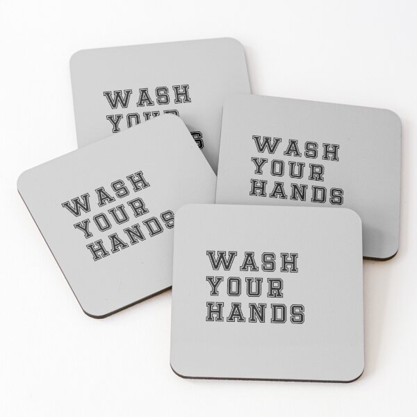 Item preview, wash your hands designed and sold by gingerlouls.