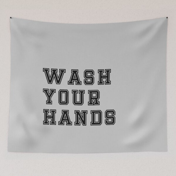 Item preview, wash your hands designed and sold by gingerlouls.