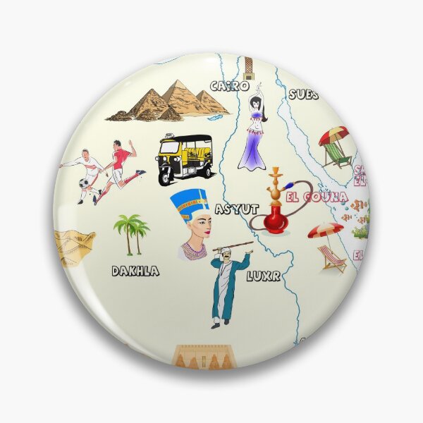 Item preview, Egypt map,major cities  names flag Egyptian national symbols and landmarks  خريطة جمهورية مصر العربية مع اهم  المدن المعالم الاقتصادية والاجتماعية والسياحية designed and sold by mashmosh.