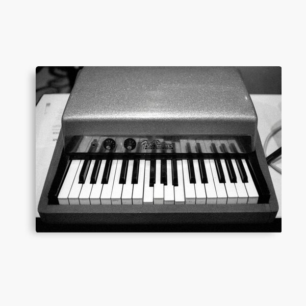 Fender Rhodes Electric Piano Canvas Print