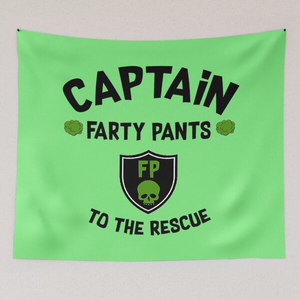 Item preview, Captain Farty Pants - Gifts For a Boy - Cute Boy Gifts - Funny Boy Gifts - Dad Gifts - t shirt - shirt designed and sold by happygiftideas.