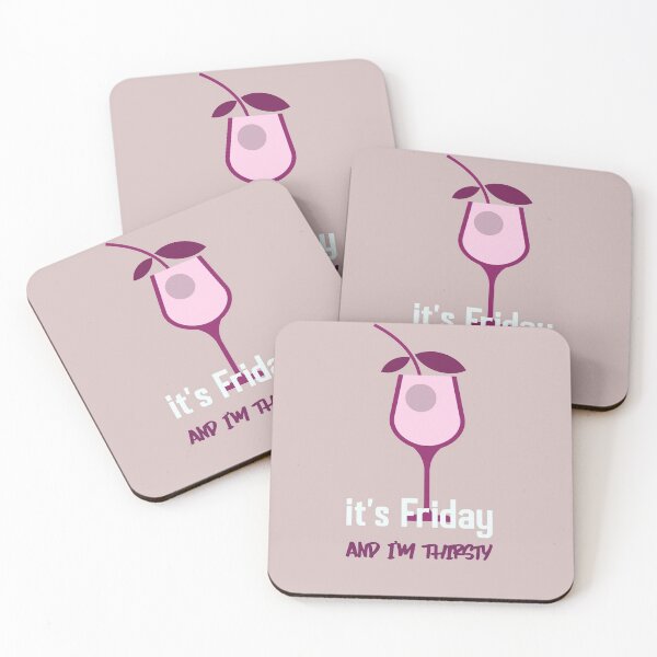 Item preview, It's Friday and I'm Thirsty- Cocktail in a Glass designed and sold by EvaWolf.