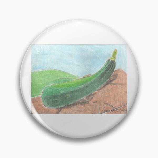 Item preview, Farm Stand: Zucchini [Chalk Pastel] designed and sold by Nathaniel E. Dearing.