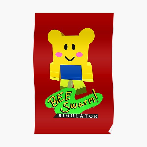 Roblox Bear Posters Redbubble - bear alpha roblox plush robux cheat in roblox