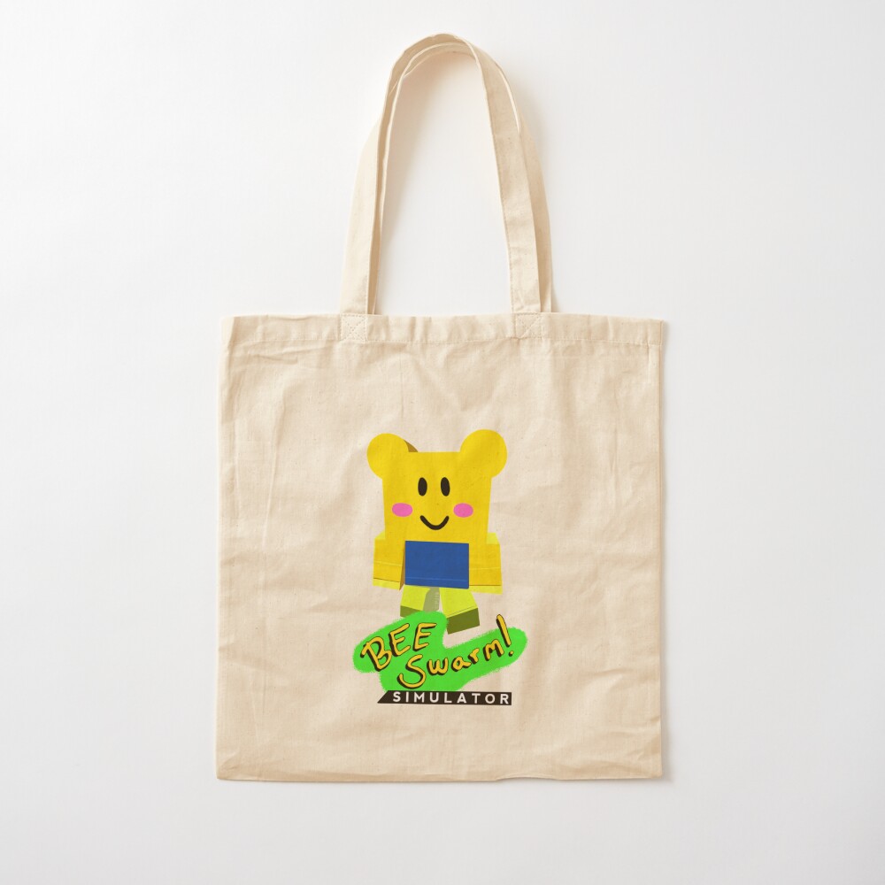 Cub Buddy Bee Swarm Simulator Logo Tote Bag By Pickledjo Redbubble - bee swarm simulator roblox drawstring bag