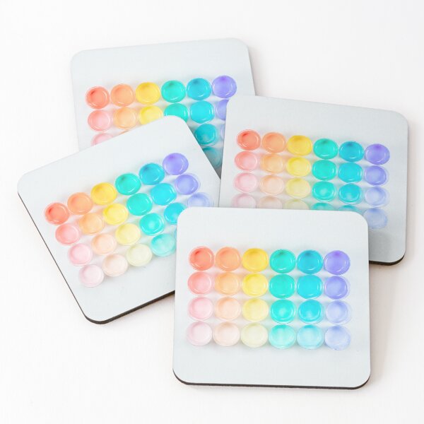 Item preview, Colorful Rainbow Paint  designed and sold by newburyboutique.