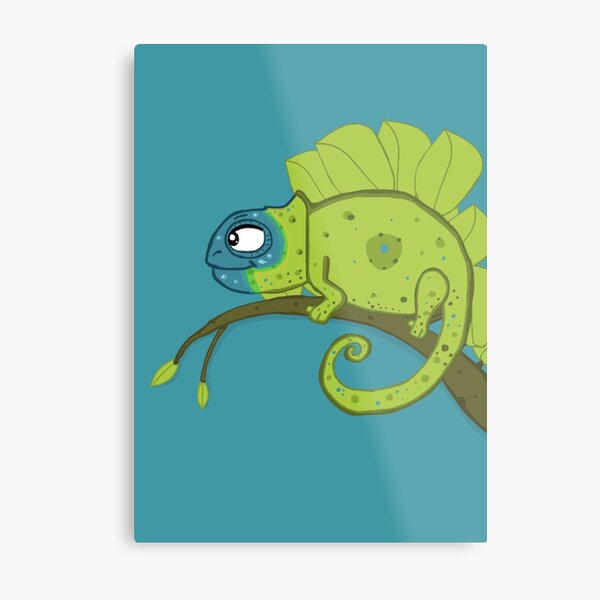 Camo-Camo-Chameleon! Metal Print