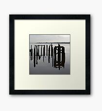 Alloa Dock Framed Print