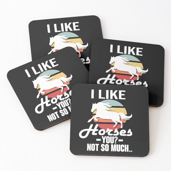 Item preview, I like horses! designed and sold by Cutebutfunny.