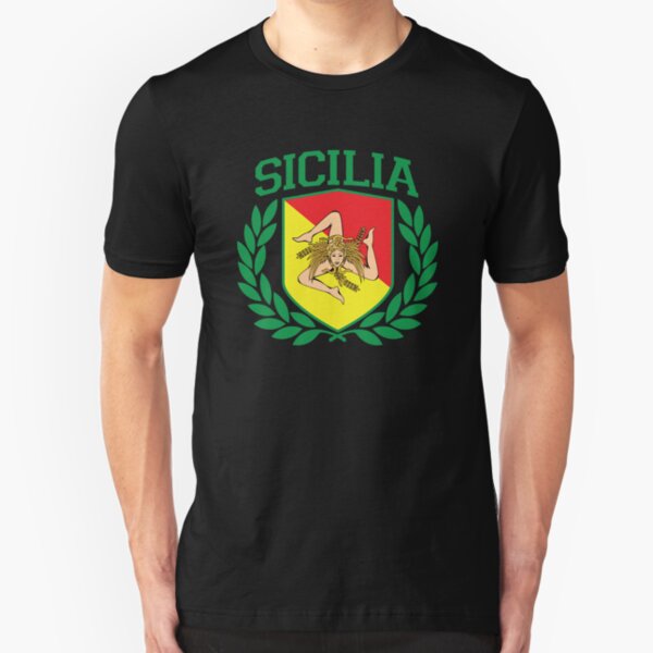 Sicily Shield Slim Fit T-Shirt