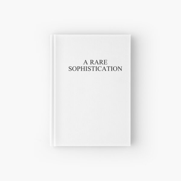 A Rare Sophistication Hardcover Journal