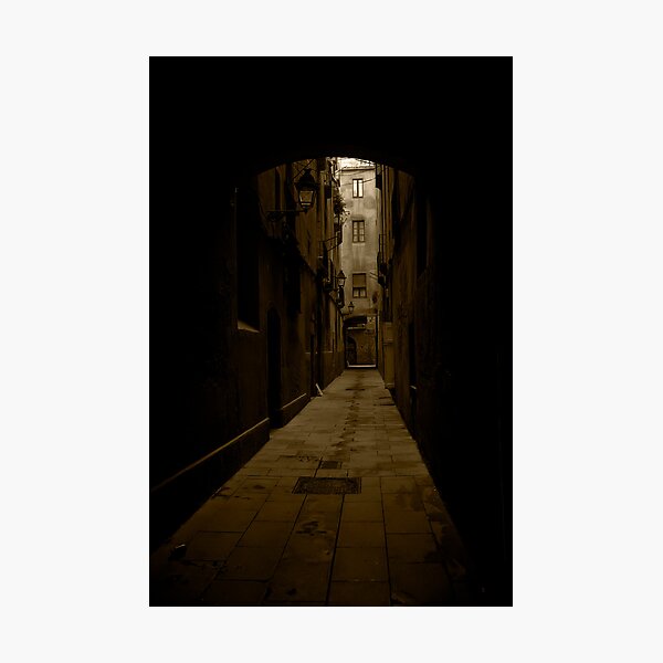 Barcelona Alley Photographic Print