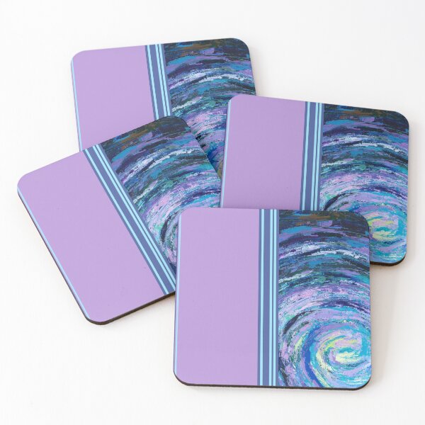 Item preview, Bloqueo de color púrpura abstracto por Courtney Hatcher designed and sold by cghatcherart.