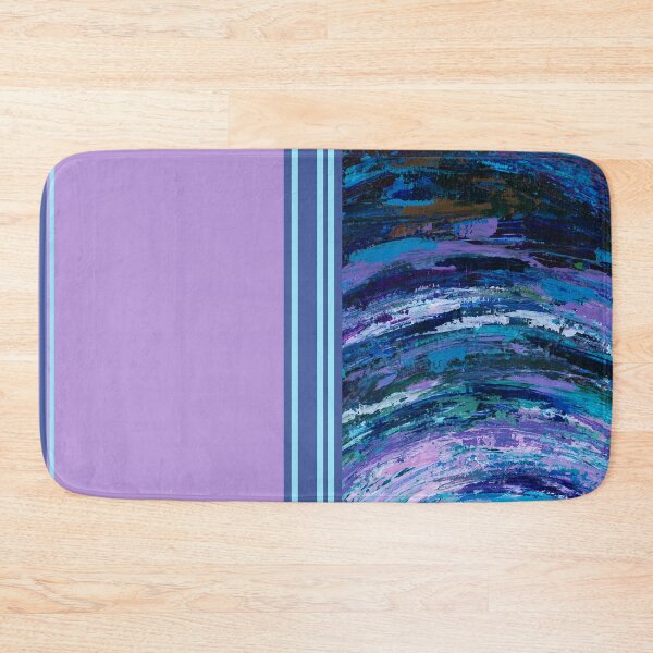 Item preview, Abstract Purple Color Blocking by Courtney Hatcher designed and sold by cghatcherart.