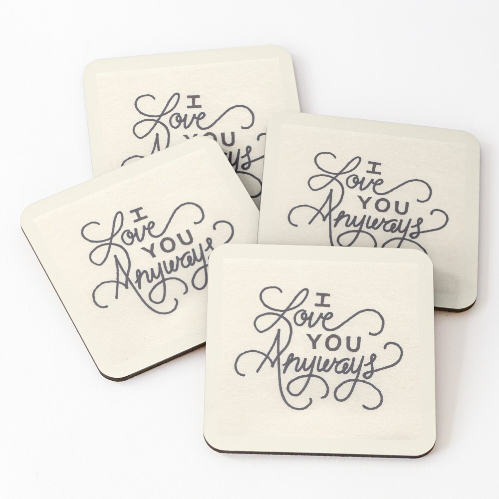 Item preview, Coasters (Set of 4) designed and sold by dandelilystudio.