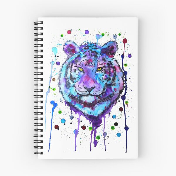 Item preview, blue violet space tiger designed and sold by lara-kaluga.