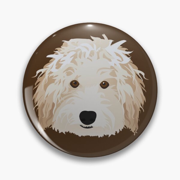 Item preview, Logan the Goldendoodle designed and sold by KCPetPortraits.