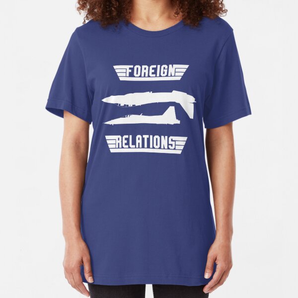 top gun foreign relations shirt