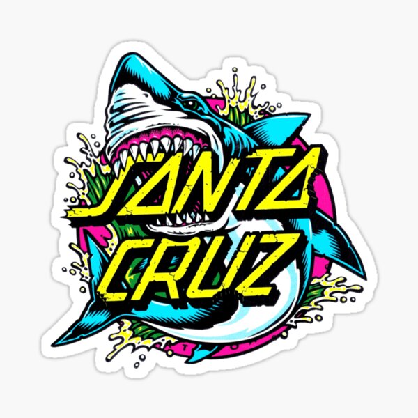 Santa cruz sticker Sticker