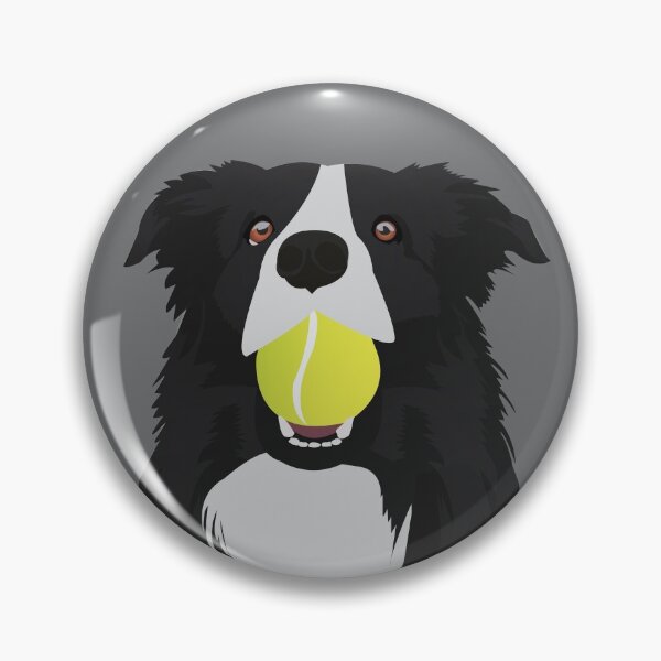 Item preview, Border Collie with a Tennis Ball designed and sold by KCPetPortraits.