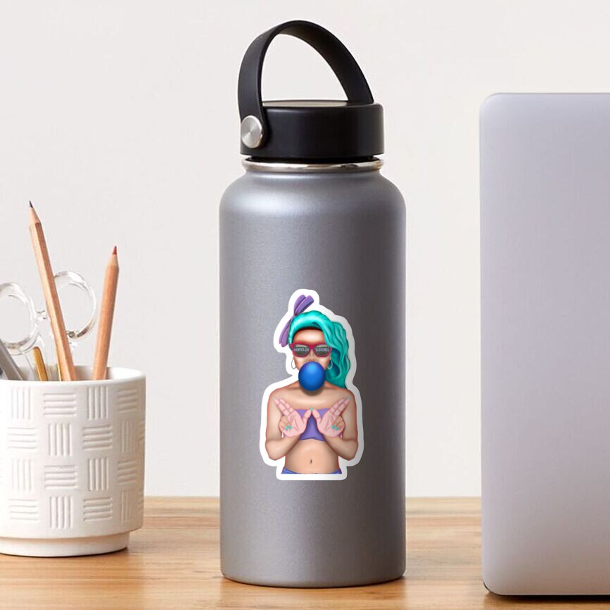 West Coast Cali Girl Sticker
