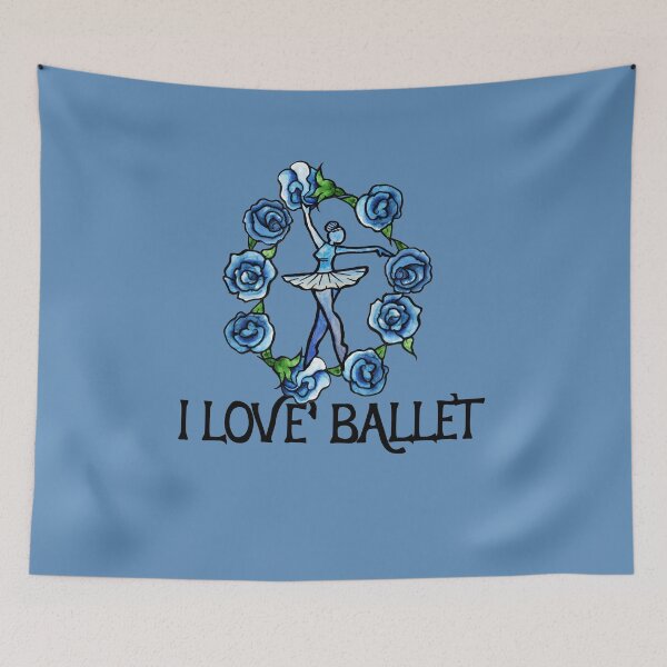 Artikelvorschau, I love Ballet entworfen und verkauft von FrictionMaxxing.