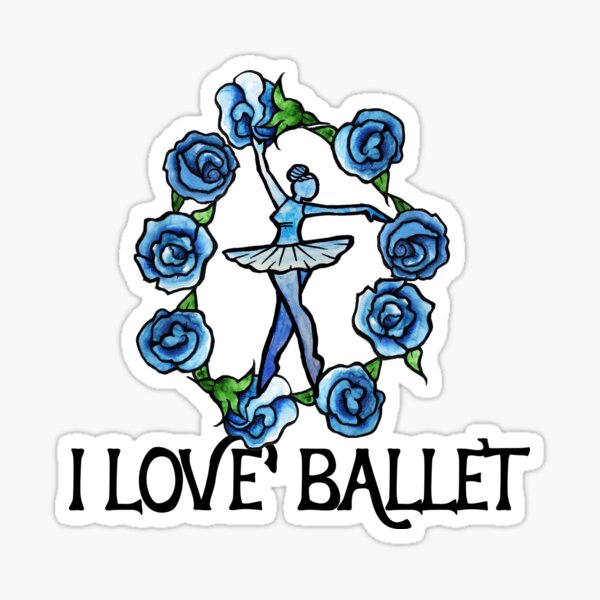 Item preview, I love Ballet designed and sold by Boog Monst .