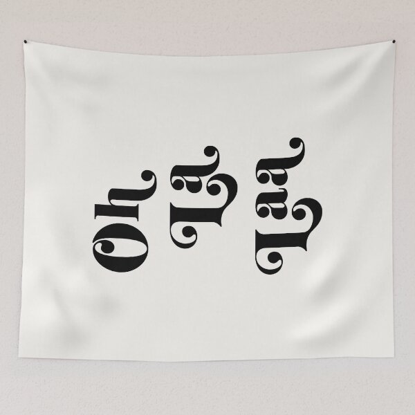 Item preview, OH LA LAA (black) designed and sold by JennieCarolina.