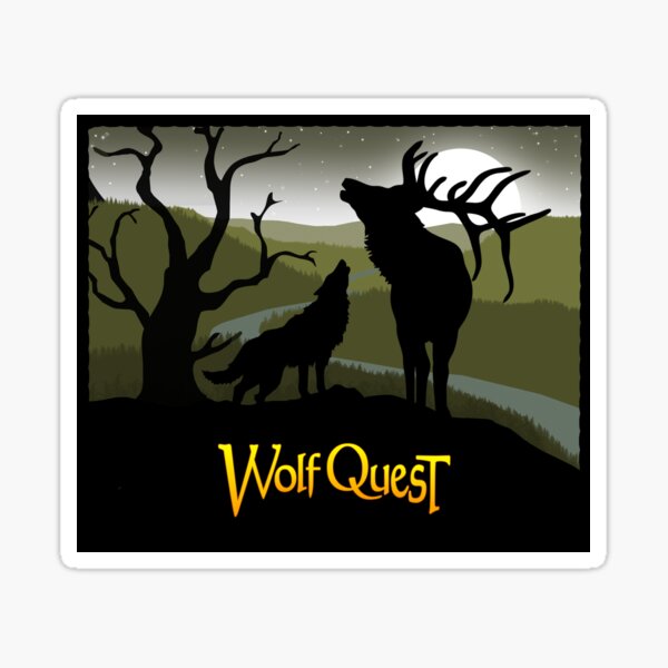 Item preview, Wolf and Elk Duet - WolfQuest Dream designed and sold by WolfQuest.