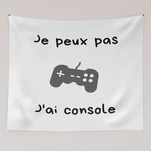 Aperçu de l'œuvre Je peux pas - J ai console créée et vendue par Omeris.
