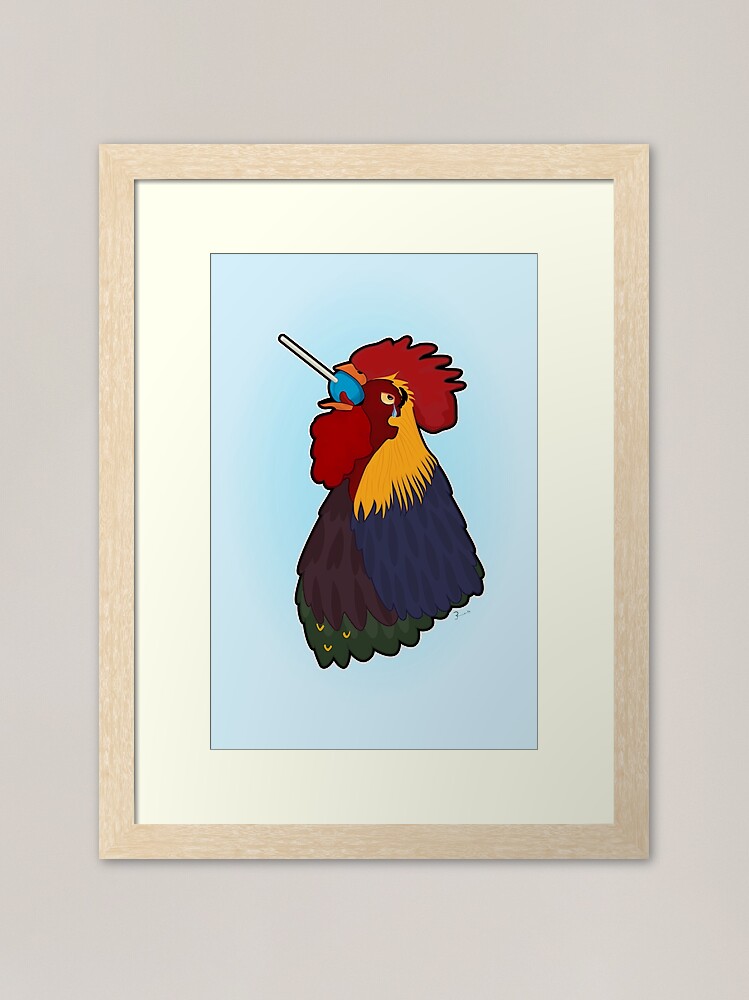 Alternate view of Lolligag Framed Art Print