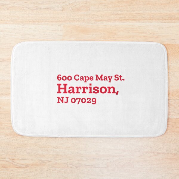 Item preview, NY RB Stadium Address designed and sold by The Chuck Wagon.
