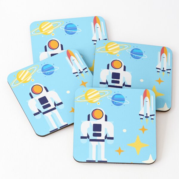 Item preview, Astronaut & his Space Shuttle  designed and sold by silviasunflower.