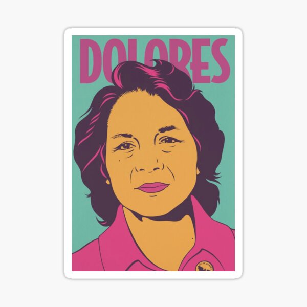 Item preview, Dolores Huerta designed and sold by frances loving.