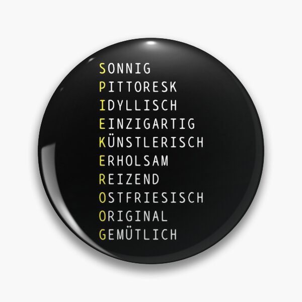 Item preview, Spiekeroog adjectives designed and sold by crizzinho.